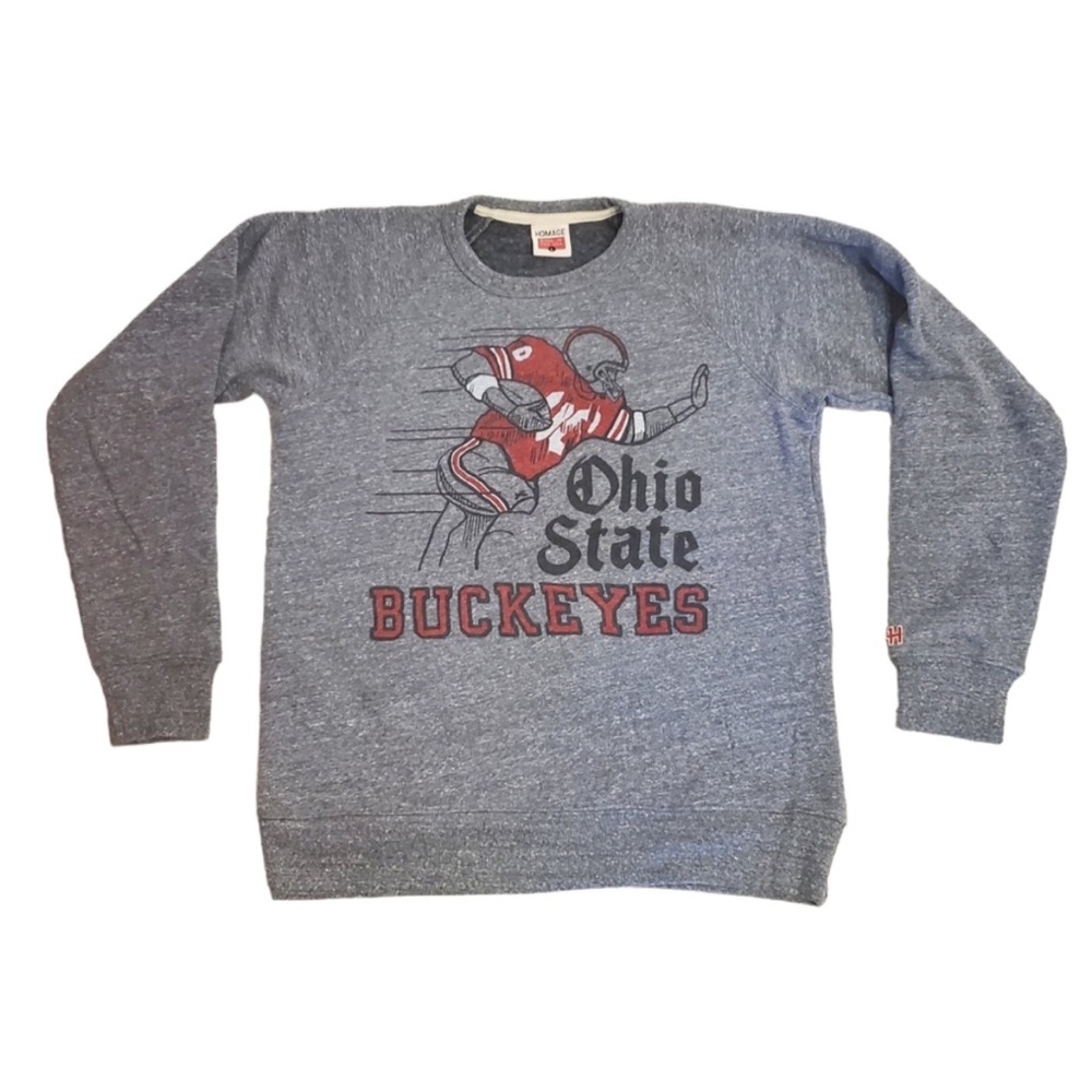 Homage Ohio State Football Crewneck Sweatshirt